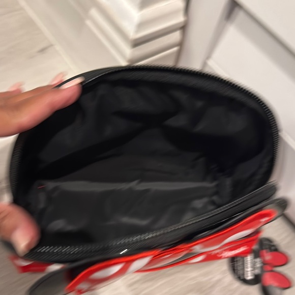 Disney Red and Black Minnie Mouse Makeup Bag - Picture 8 of 8